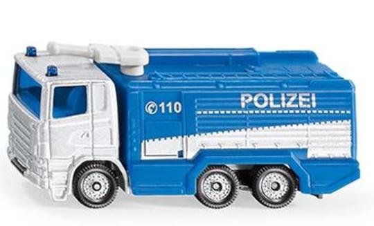 SIKU LKW Scania R Polizei Wasserwerfer 