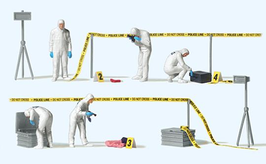 Preiser Crime Scene Investigation (US 