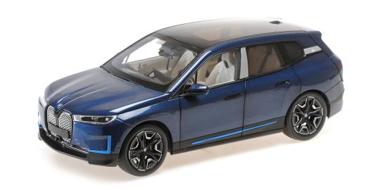 Minichamps BMW iX - 2022 - BLUE METALLIC 110023100 