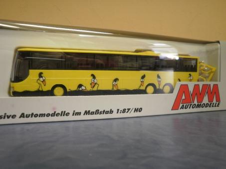 AWM Reisebus Setra S 319 GT-HD gelb mit Rabenaufdruck 