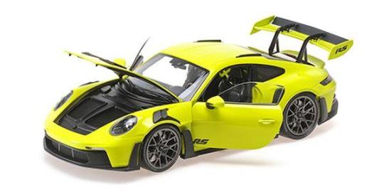 Minichamps 1:18 PORSCHE 911 (992) GT3RS – 2023 – ACID GREEN 