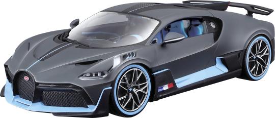 bburago 1:18 Bugatti Divo mattgrau/hellblau 