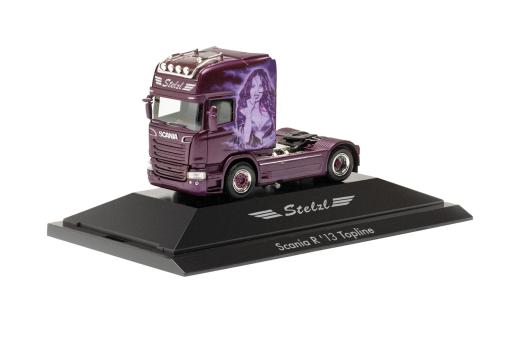 Herpa LKW Scania R Topl/Aerop SZM Stelzl 