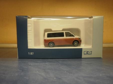 Rietze VW T6 Bus KR candyweiß/copper bronze 