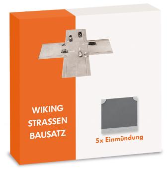 Wiking Strassen Bausatz - Einmündung Inhalt: 5 Stück 119904 