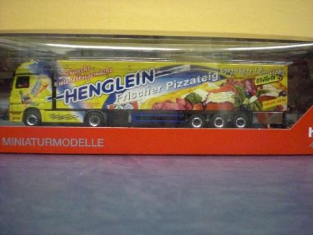 Herpa LKW MB Actros MP3 Aerop. Kühl-KSZ Henglein Pizzateig 