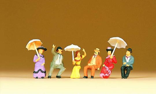Preiser Sitzende Figuren (zu Kutsche) 