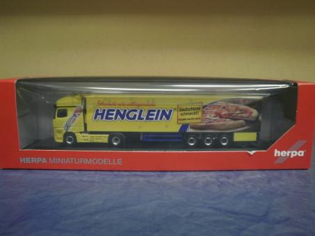 Herpa LKW MB Actros 11 Bigspace Kühl-KSZ Henglein Pizzateig 