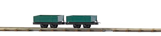 Busch Zwei Niederbordwagen 