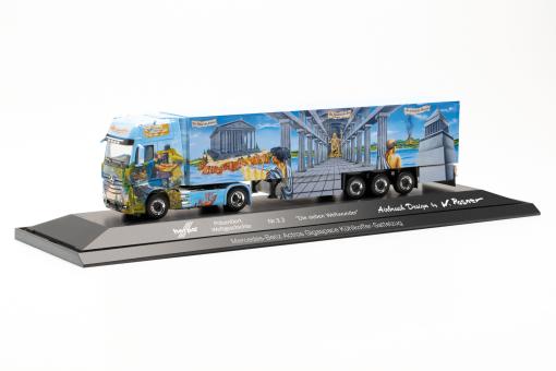 Herpa LKW MB Actros 18 Giga Kühl-KSZ Herpa Weltgeschichte 3. 