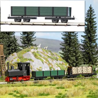 Busch Flachwagen mit Bordwand 12246 