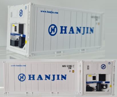 Pirata 2x 20\' Kühl-Container Hanjin weiß 12312 