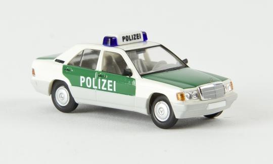 Brekina PKW MB 190 E Polizei 13207 