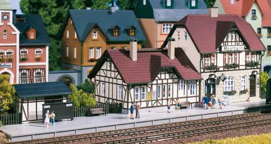 Auhagen TT  Bahnhof Moorbach 
