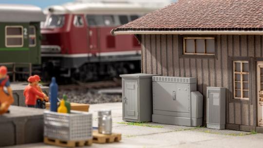 Noch Strom- & Verteilerkästen 