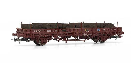 Electrotren MC1 wagon, type Lgs, loaded with container “Cent 