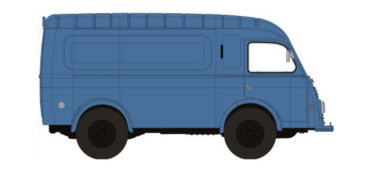 Brekina Renault 1000 KG blau, 1950,  14665 