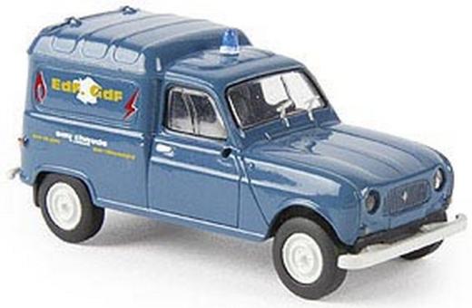 Brekina PKW Renault R4 Fourgonnette EDF/GDF Electr.-Gaz 
