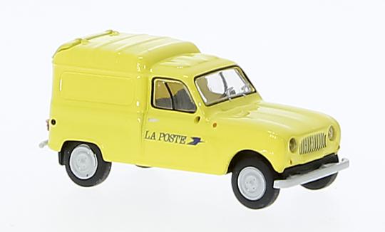 Brekina PKW Renault R4 Fourgonnette La Poste (F) 