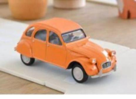 NOREV 1:43 Jet Car Citroen 2 CV 6 Club (1979) - orange 