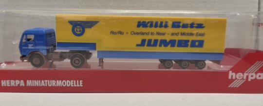 Herpa LKW MB NG Jumbo PrSz Willi Betz Jumbo 150927 