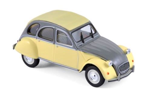 NOREV 1:43 Citroen 2CV Dolly - 1985 - yellow/grey 