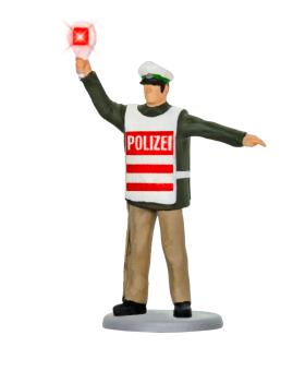 Viessmann Polizist m. beleucht.Kelle 