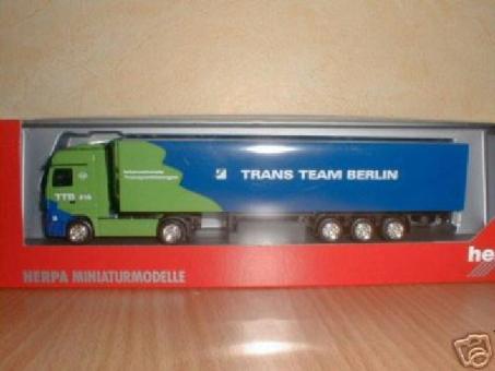 Herpa LKW MB Actros MP2 LH/Aerop. Kühl-KSZ TTB Trans-Te 