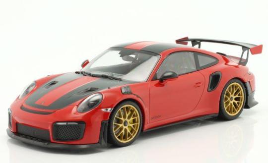 Minichamps 1:18 Porsche 911 (991 II) GT2 RS Weissach Paket - 