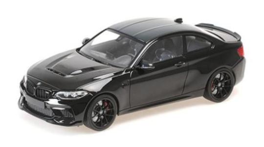 Minichamps 1:18 BMW M2 CS – 2020 – BLACK METALLIC W/BLACK WH 