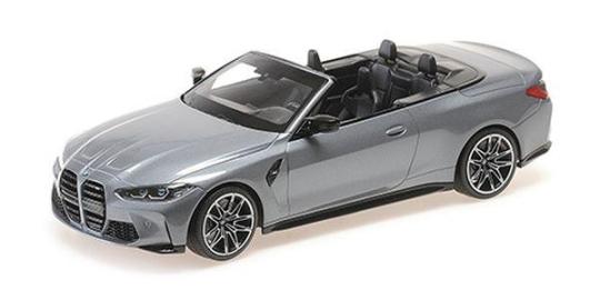 Minichamps 1:18 BMW M4 CABRIOLET - 2020 - GREY METALLIC 