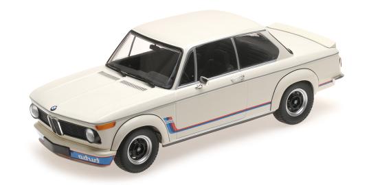Minichamps 1:18 BMW 2002 TURBO - 1973 - WHITE 155026200 
