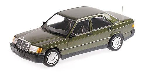 Minichamps 1:18 MERCEDES-BENZ 190E (W201) - 1982 - grün meta 