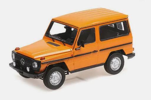 Minichamps 1:18 MERCEDES-BENZ G-MODEL SHORT (W460) - 1980 - ORANGE 