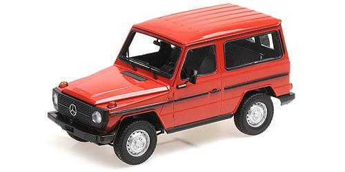 Minichamps 1:18 MERCEDES-BENZ G-MODEL SHORT (W460) - 1980 - RED 