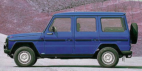 Minichamps 1:18 MERCEDES-BENZ G-MODEL LONG (W460) - 1980 - DARK BLUE 