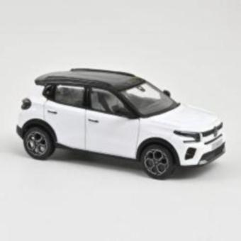 NOREV 1:43 Citroën C3 2024 Polar White & Black roof 