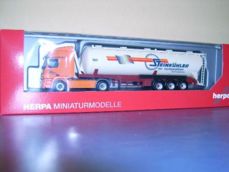 Herpa LKW MB Actros 08 L/Aerop Kippsilo-SZ Steinkühler 