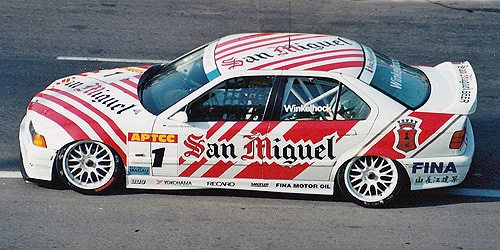 Minichamps 1:18 BMW 318IS CLASS II - BMW TEAM SCHNITZER - JO 