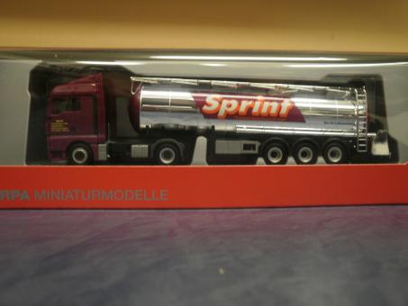 Herpa LKW MAN TG-X XLX Aerop.Lebensmitteltank-SZ Sprint 