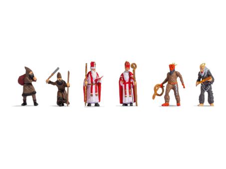 Noch H0 Nikolaus mit Knecht Ruprecht 