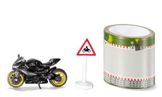 SIKU Motorrad Ducati Panigale 1299 mit Tape 