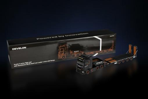 IMC 1:50 LKW Scania CS 20 HD Semitieflade-SZ 4a Develon 