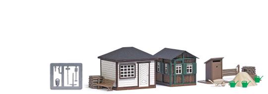 Busch Gartenlauben Set 1 