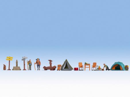 NOCH Figuren-Themenwelt Camping 16201 