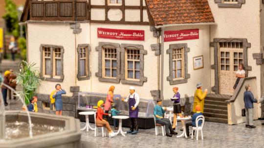 Noch Figuren-Themenwelt Cafe  16245 