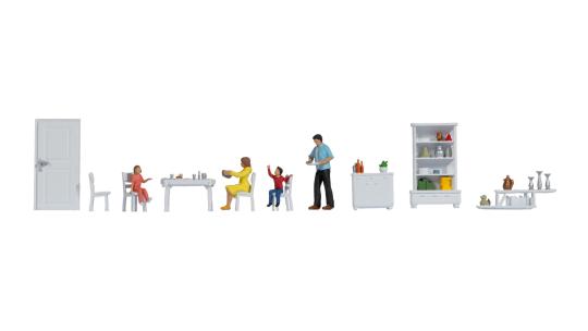 Noch Figuren-Themenwelt Esszimmer 16284 