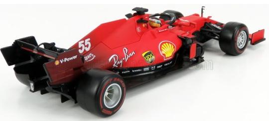 bburago 1:18 Ferrari SF21 - #55 - Carlos Sainz 2021 