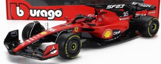 bburago 1:18 Ferrari F1 SF-23 TEAM SCUDERIA FERRARI N 16 SEASON 2023 - LECLERC 