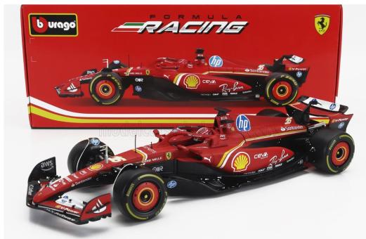 bburago 1:18 Ferrri F1 SF-24 TEAM SCUDERIA FERRARI N 16 2024 CHARLES LECLERC 